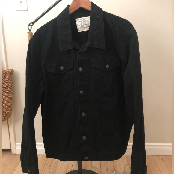 Akademiks Other - Akademiks Jeanius Mens Black Denim Button Down Jacket. XL. Perfect condition
